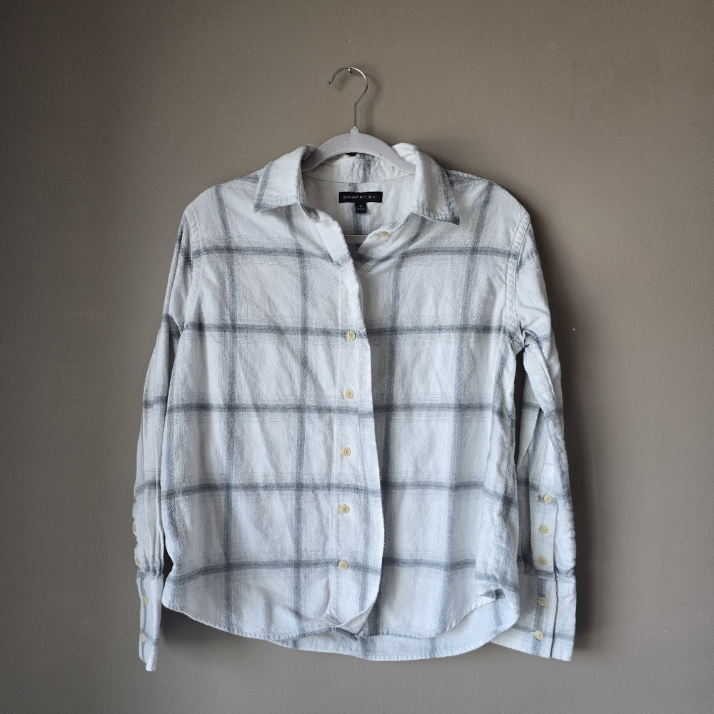 Banana Republic Classic Fit Womens Flannel Size Small